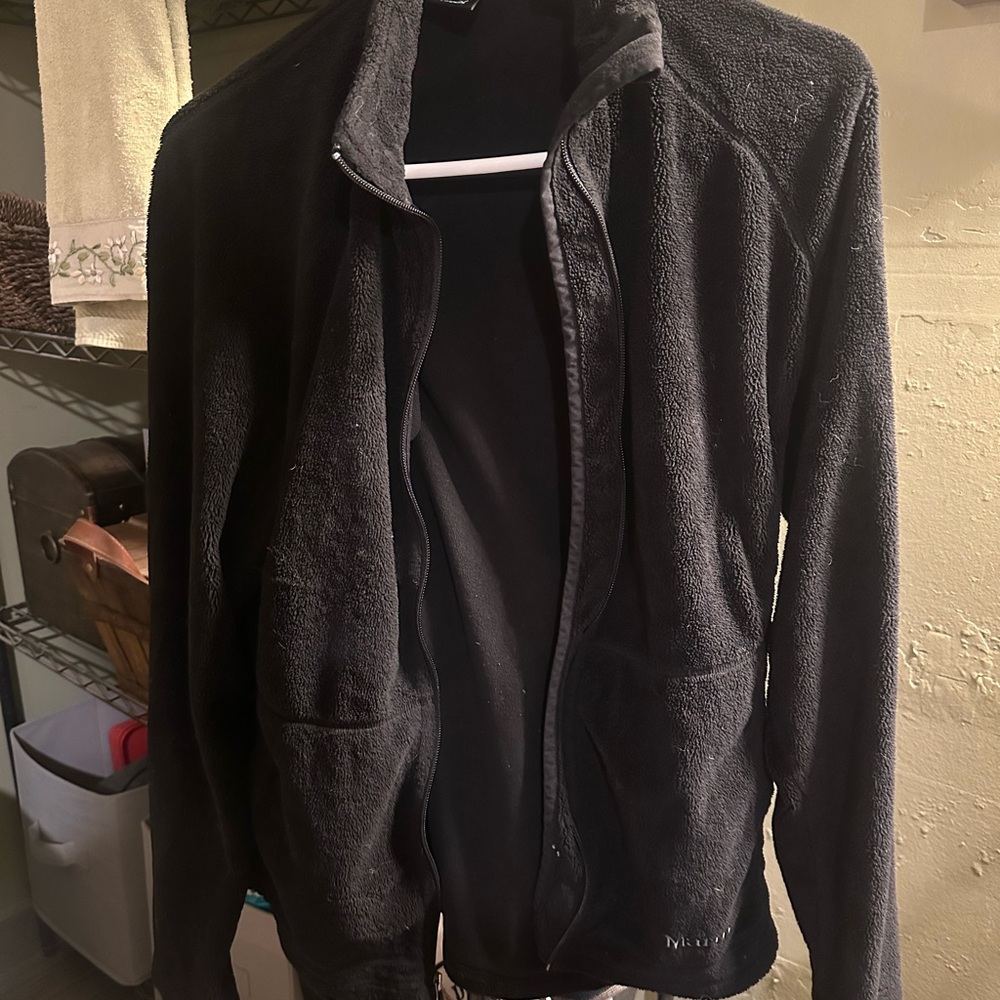 Marmot Black Zip Up Fleece
